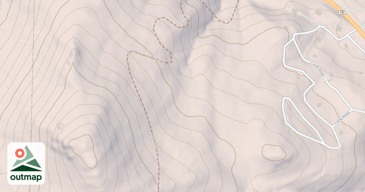 Map of Snowslide