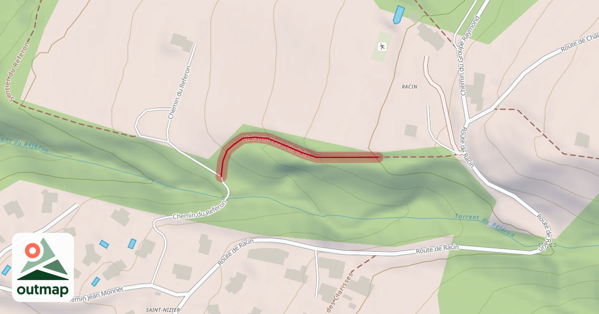 Map of Liaison vers Chalais