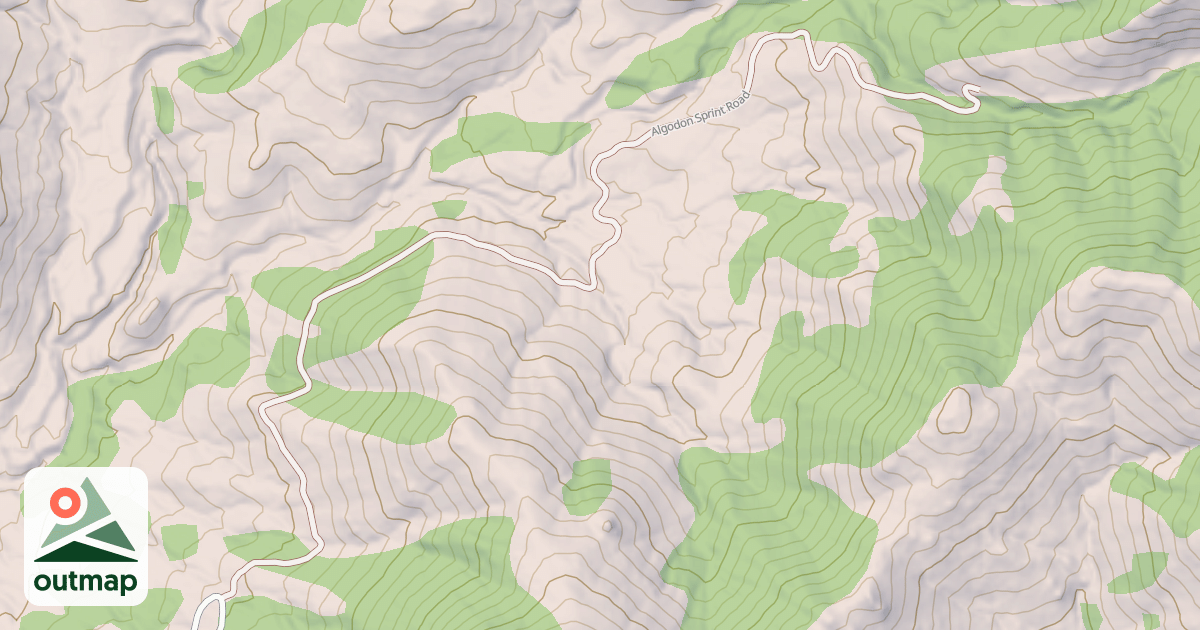 Map of ALGODON SPRING
