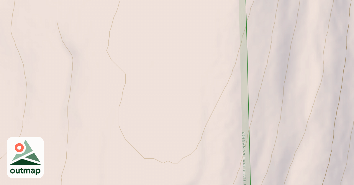 Map of Gas Well Road Trail