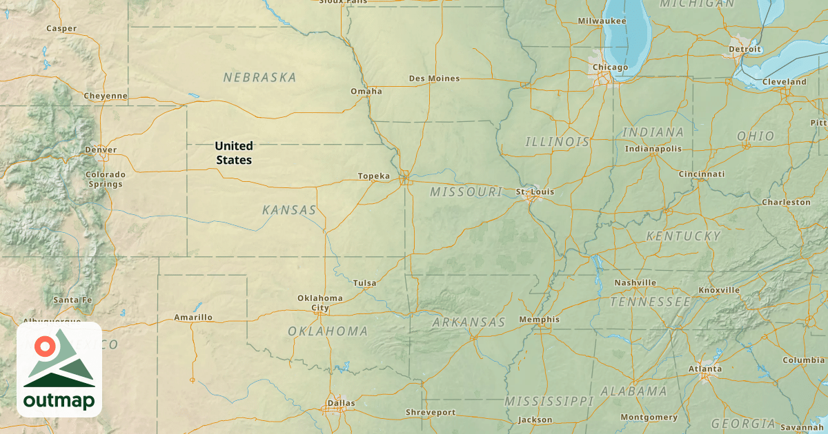 Map of BIG BRANCH