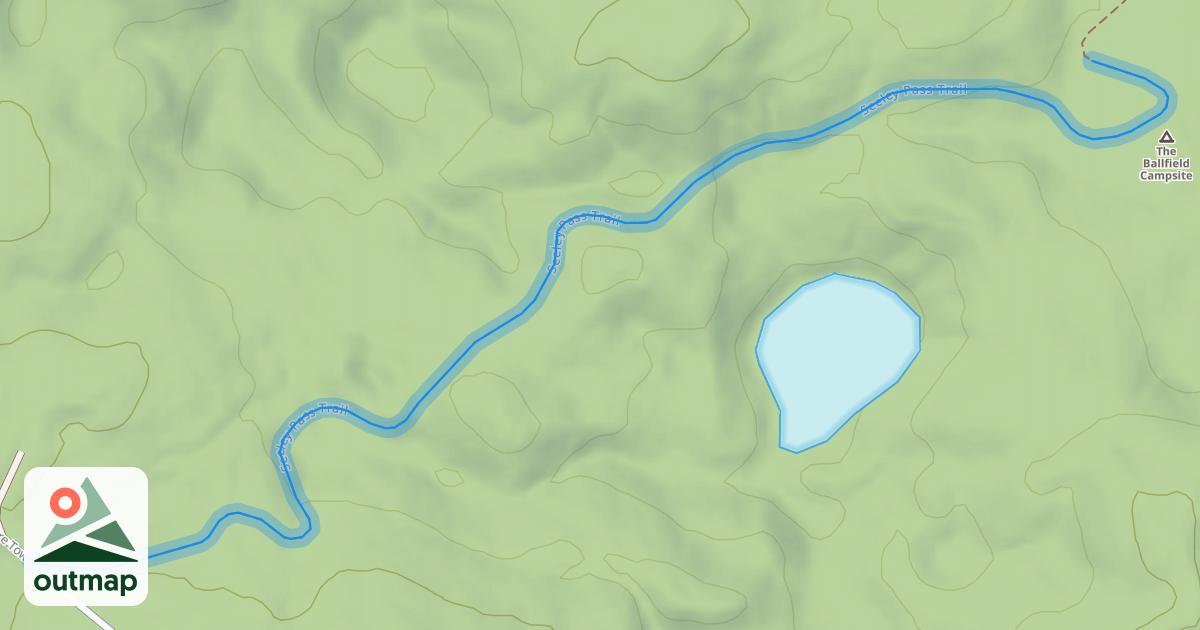 Map of Seeley Pass Trail