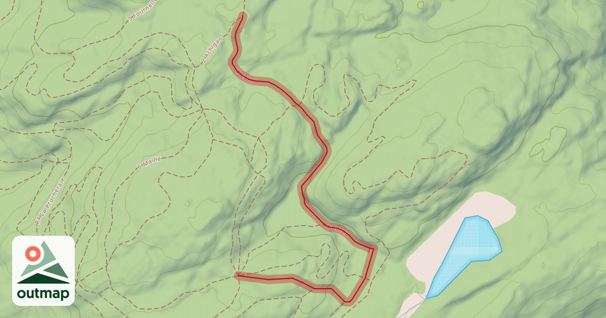 Map of 4 Cornu