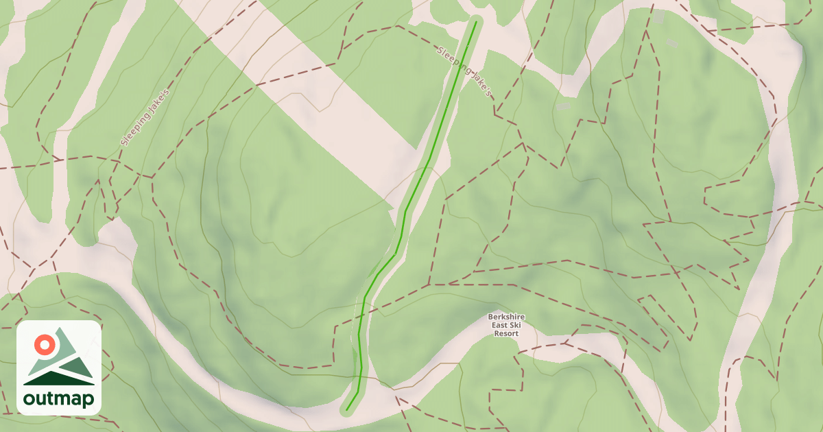 Map of Riva Ridge