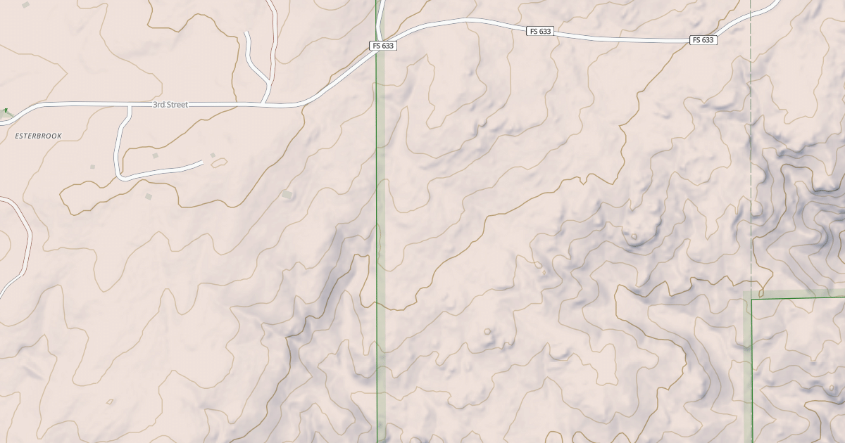 Map preview of USFS Motor Vehicle Use Map Roads {9C50F8E5-2811-4563-BE14-BA1775C201BC}