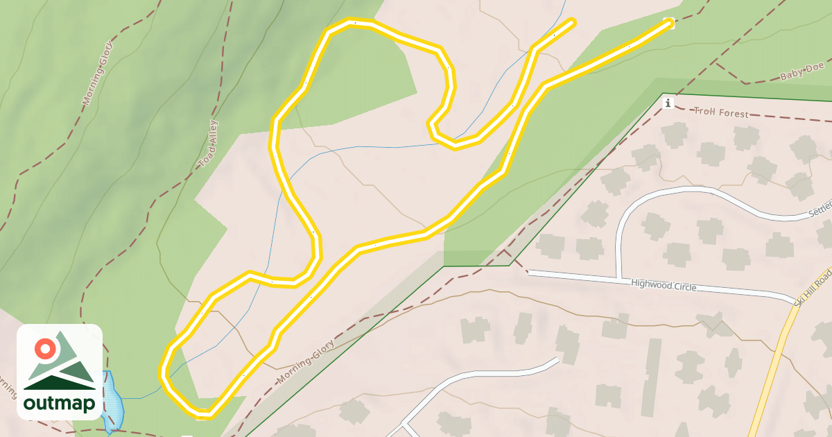 Map of Beaver Meadows