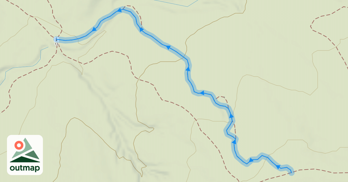 Map of Technical Trail