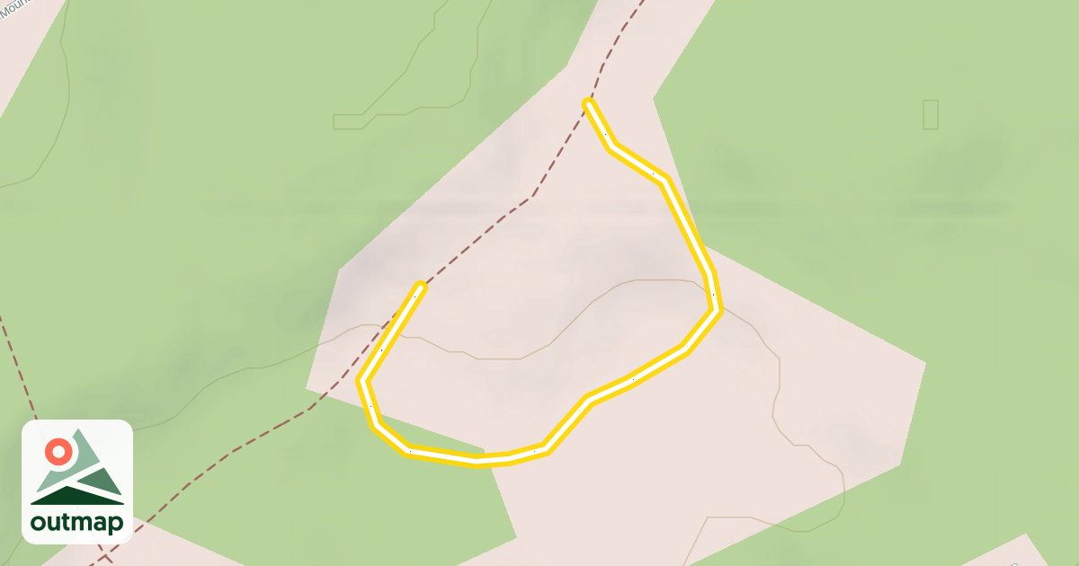 Map of Stumpy's Lower Trail