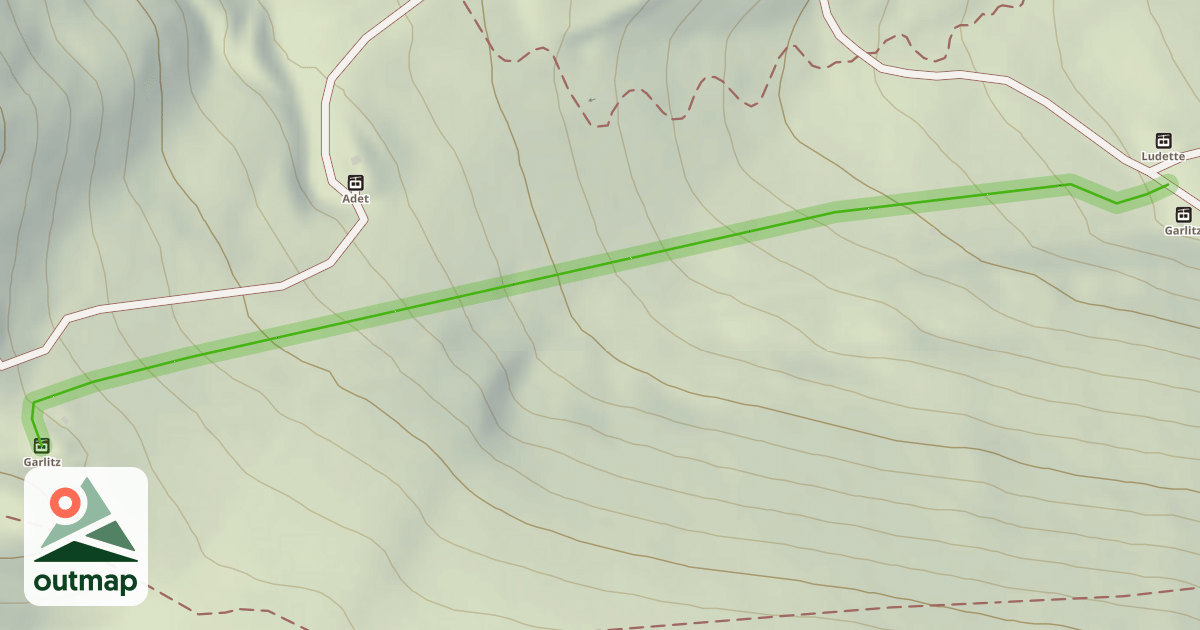 Map of Garlitz