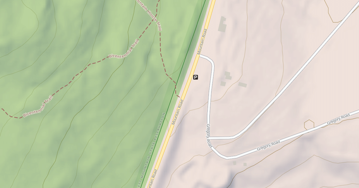 Map preview of Mountain House Trail