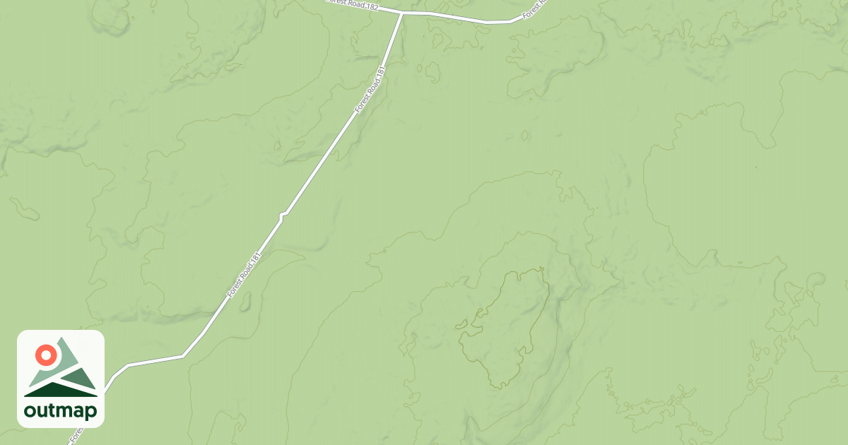 Map of FR 181G