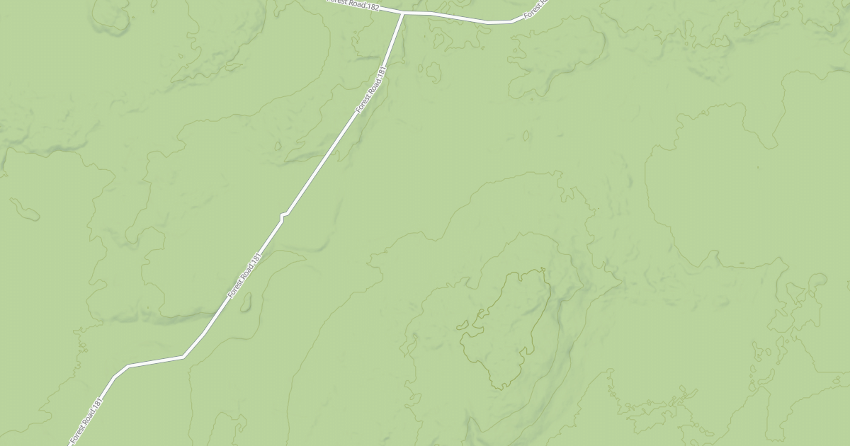 Map preview of FR 181G