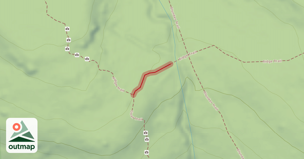 Map of Ridge Trail
