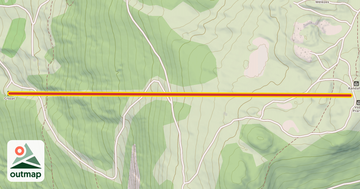 Map of Crozat
