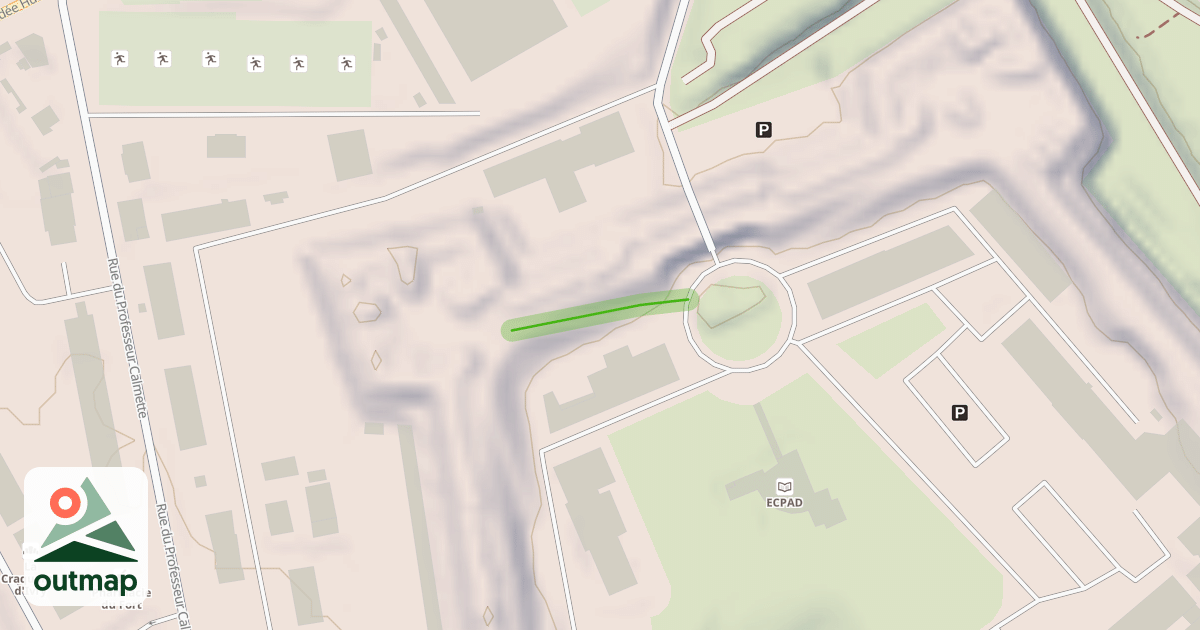 Map of Chemin de ronde