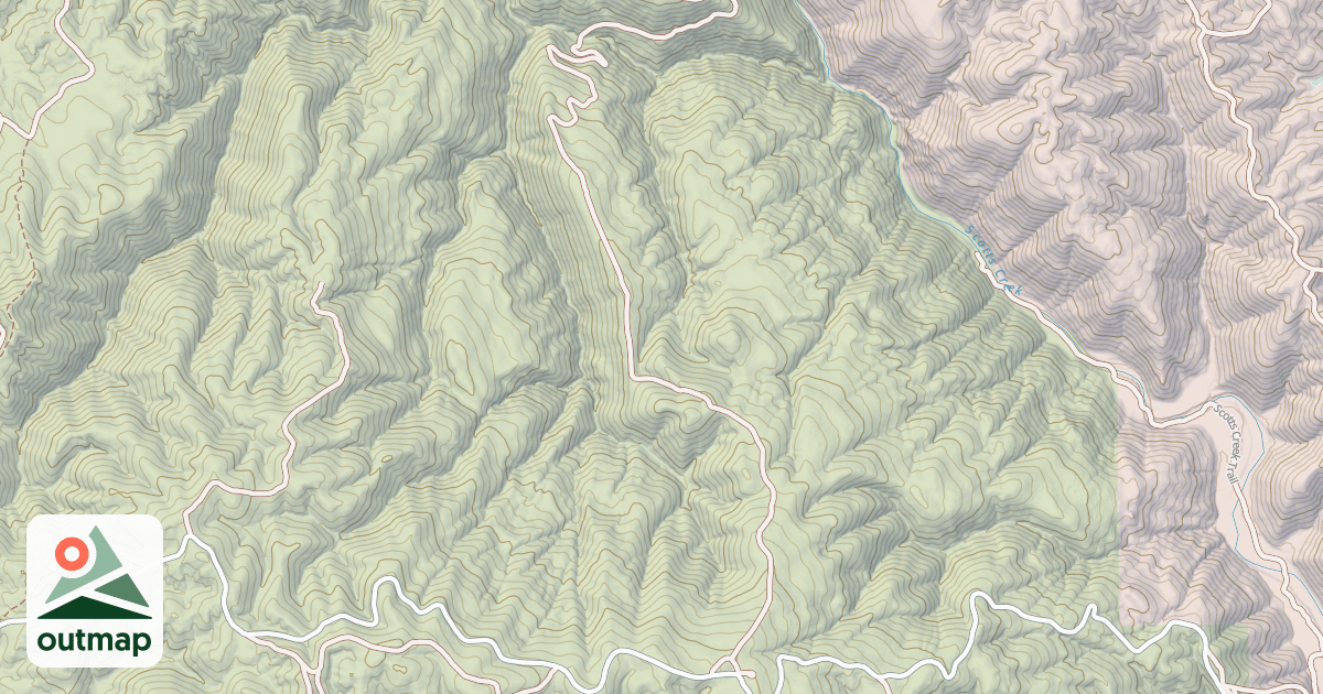 Map of USGS National Digital Trails 54314458-a4c1-4617-9da4-2e10bfffebdc