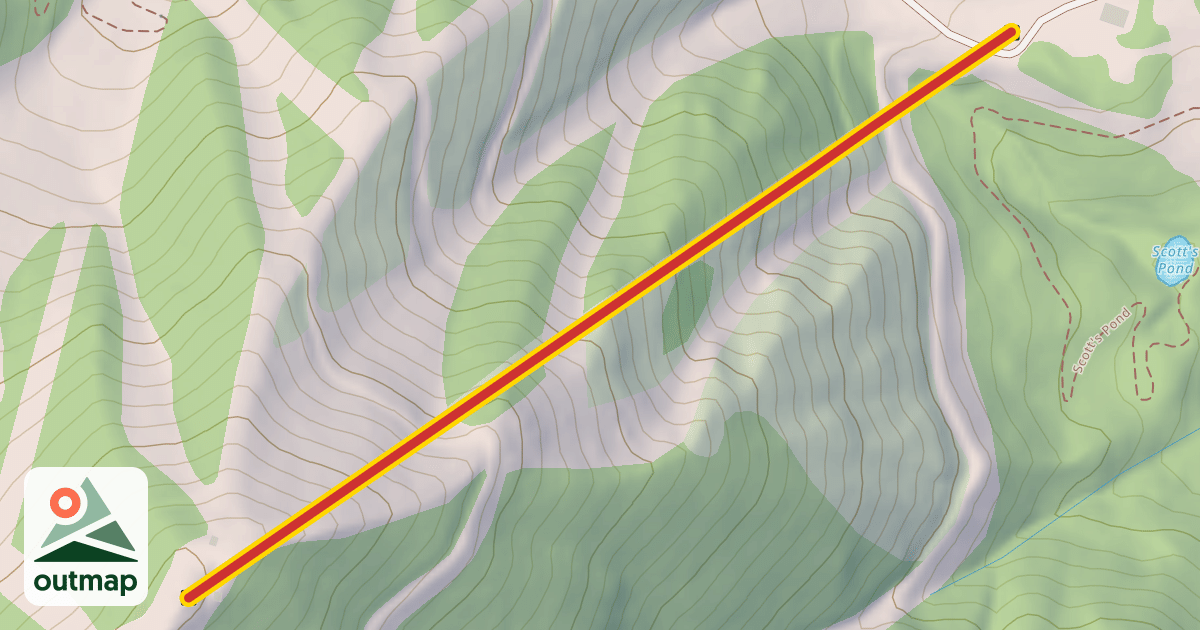 Map of Flathead Lift