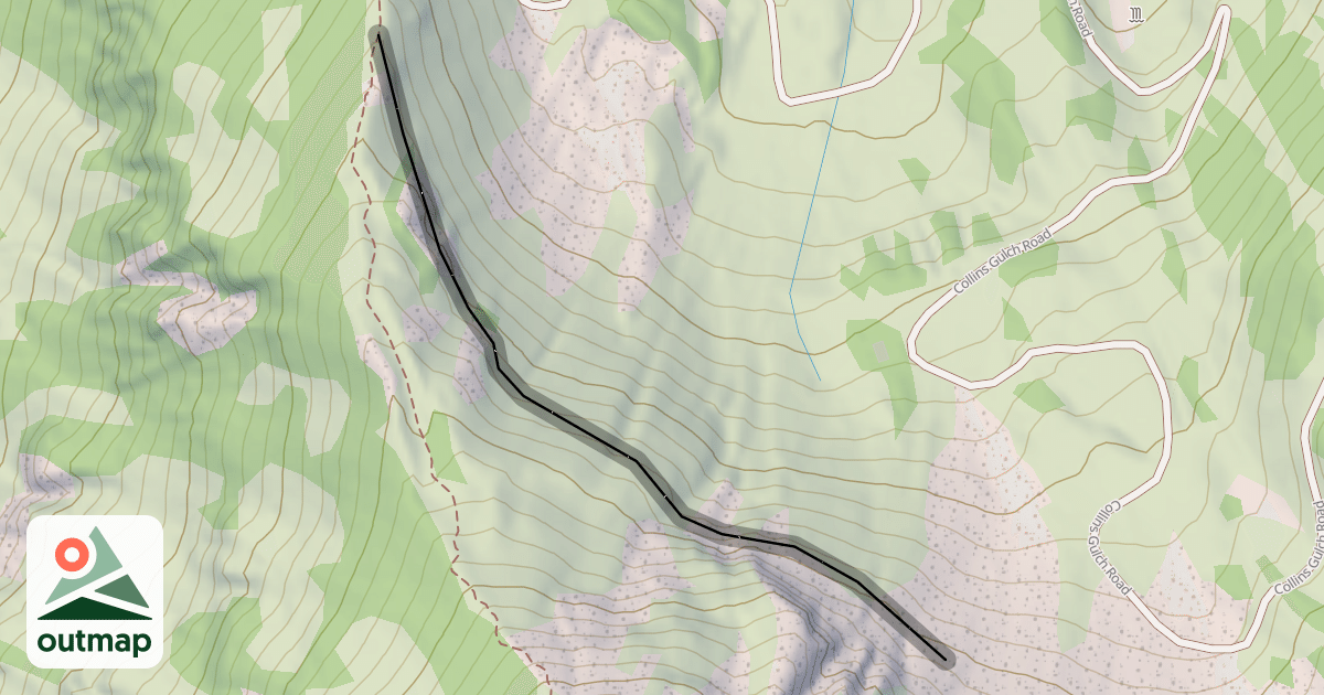 Map of Shoulder Traverse
