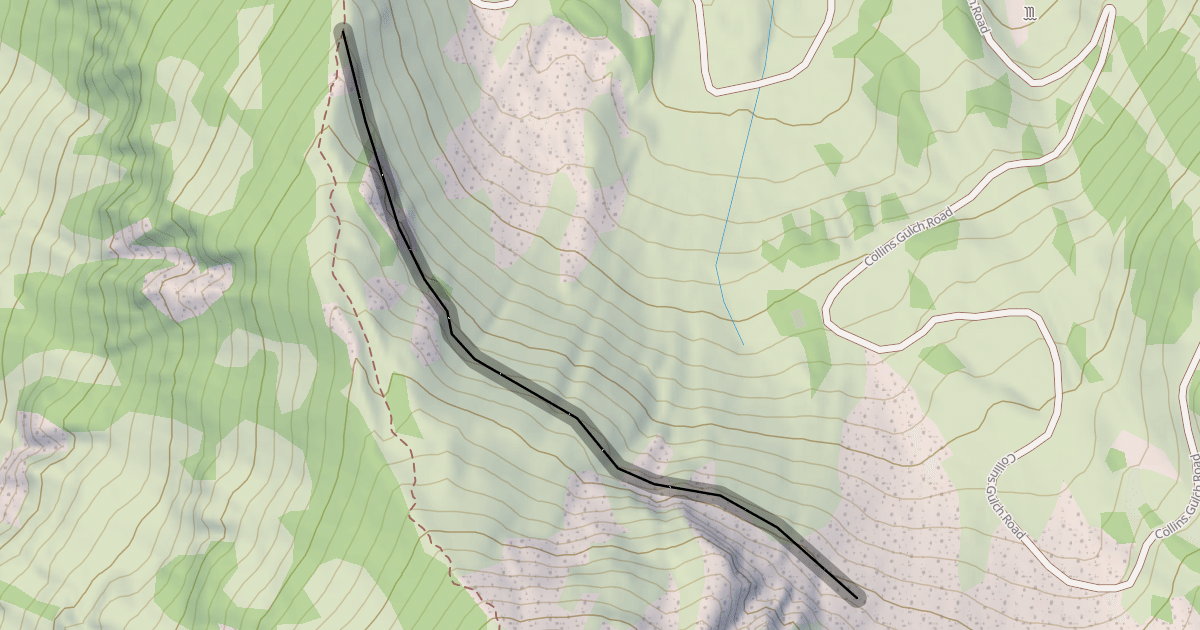 Map preview of Shoulder Traverse