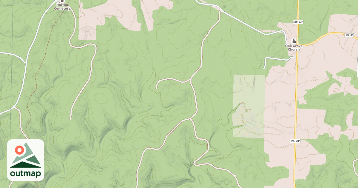Map of DRY CREEK
