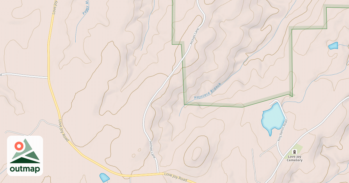Map of HAYSTACK