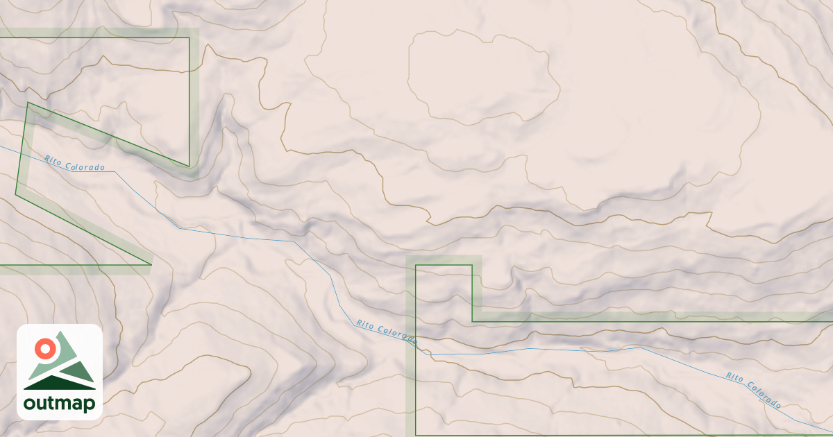 Map of RITO COLORADO