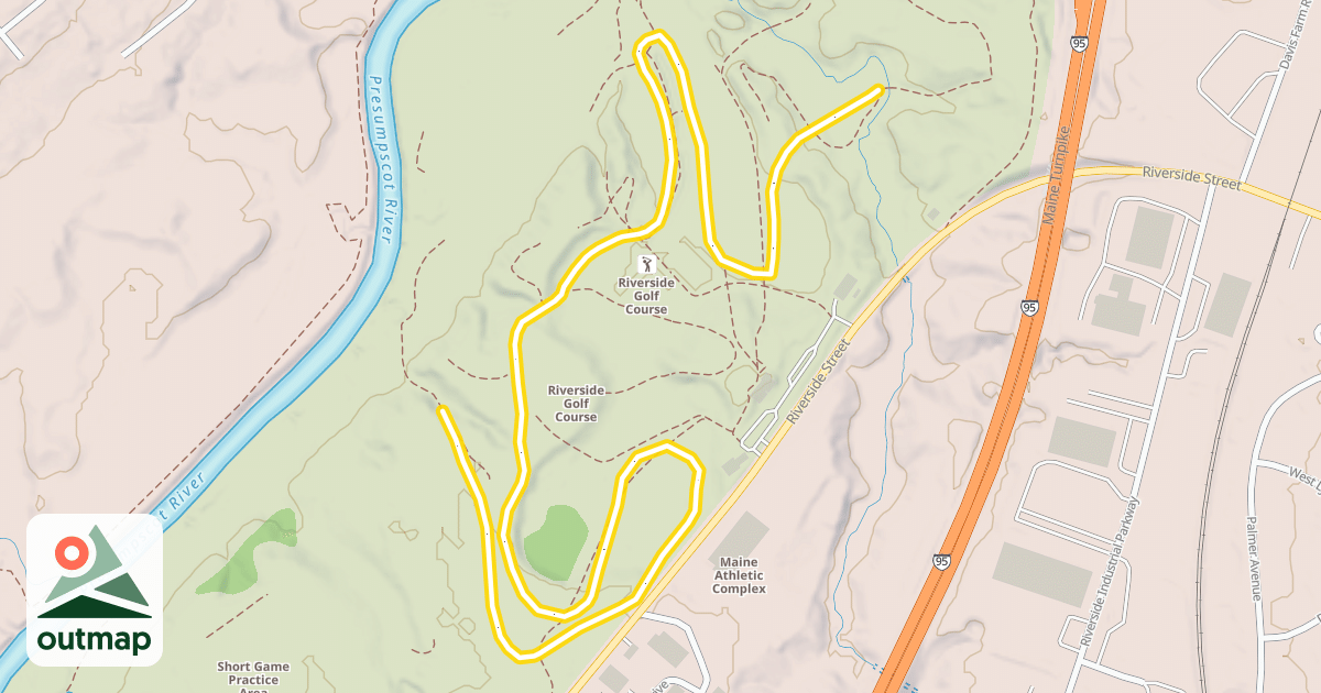 Map of Fox Run Loop