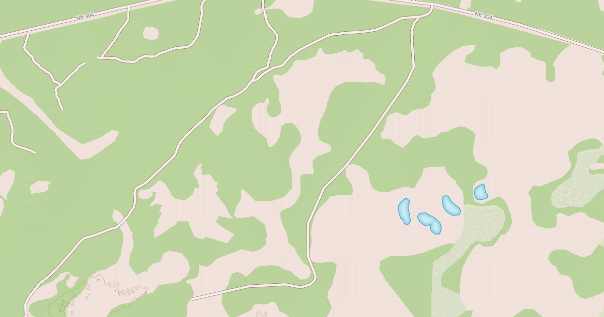 Map preview of USFS Motor Vehicle Use Map Roads {A1B34539-EDAC-4F99-88DC-5BA0D360127D}