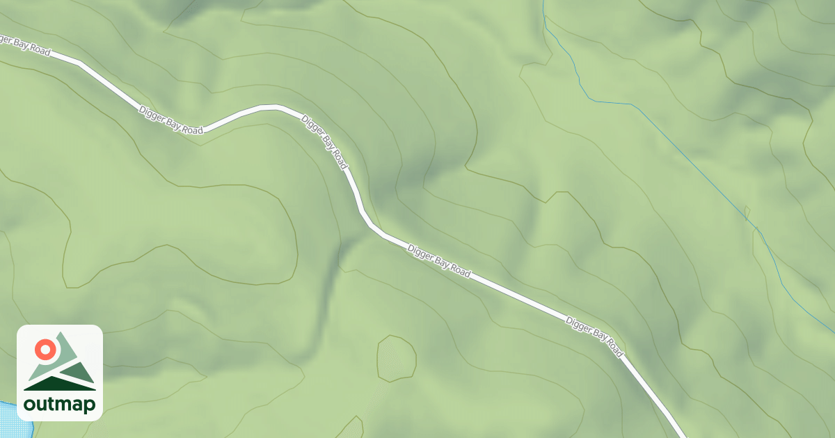 Map of DIGGER BAY RESORT