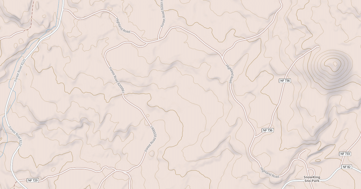 Map preview of HIGHLAND N74