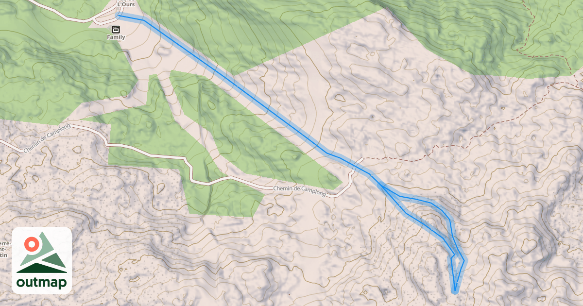 Map of Les Ifs