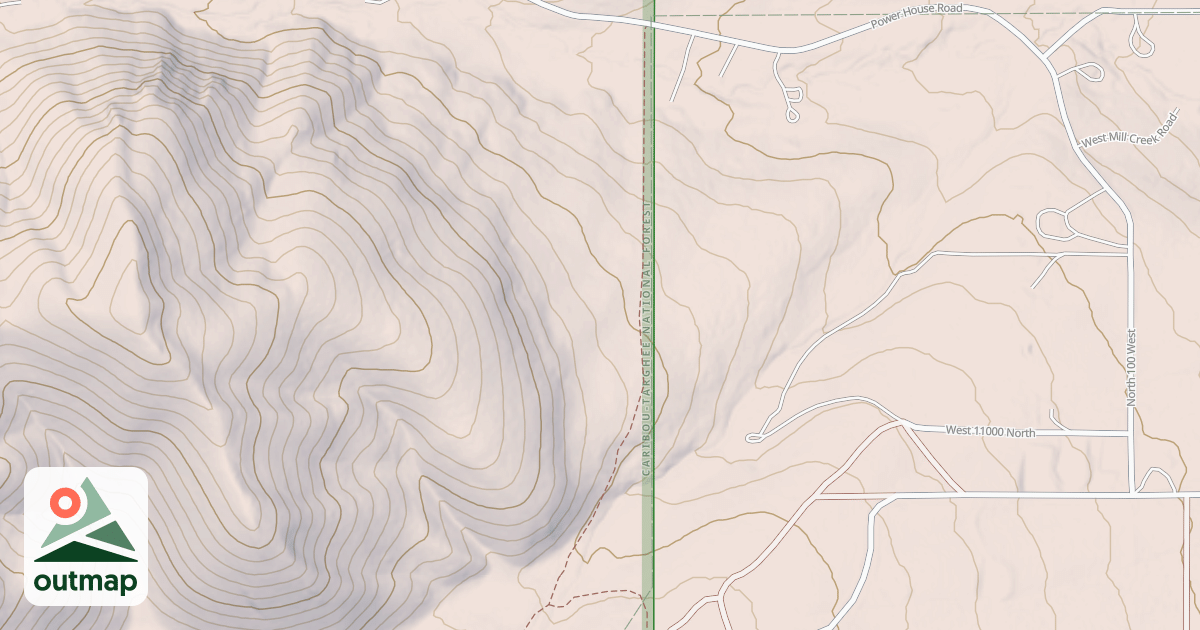 Map of Summit To Station Canyon