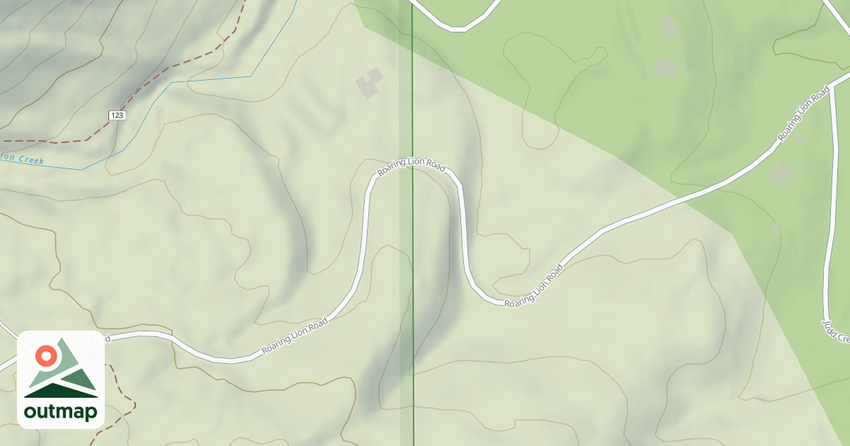 Map of (FDR) ROARING LION