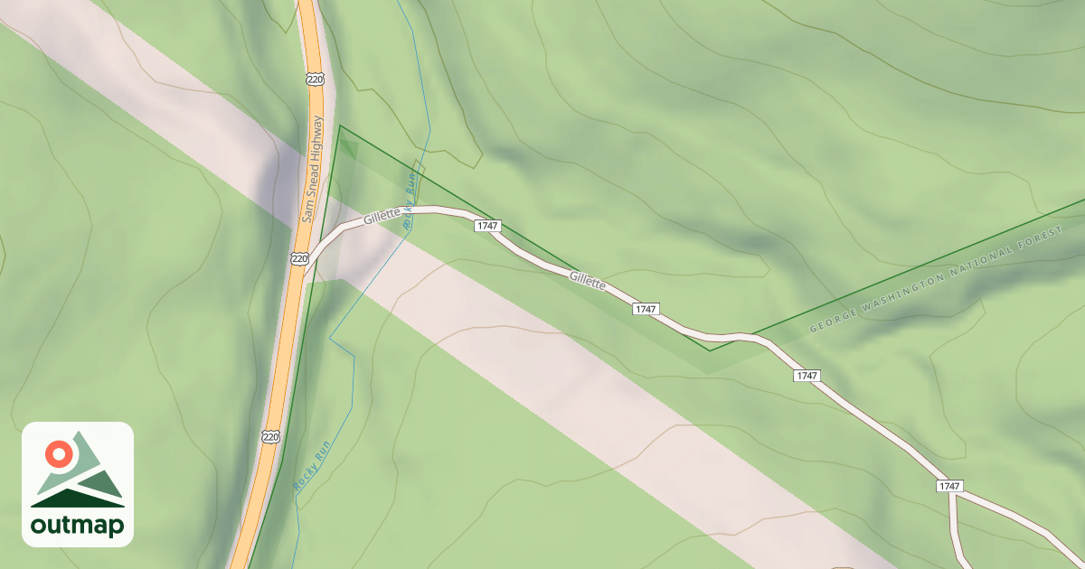 Map of GILLETTE