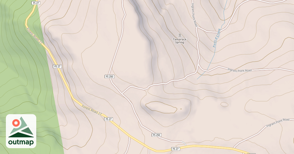 Map of USFS Motor Vehicle Use Map Roads {3C2B6B46-F7AB-4D1D-A0A5-9E1DAAD78903}