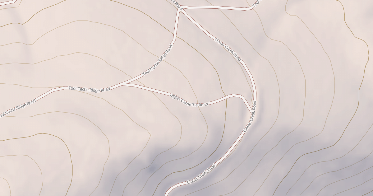 Map preview of UPPER CACHE TIE