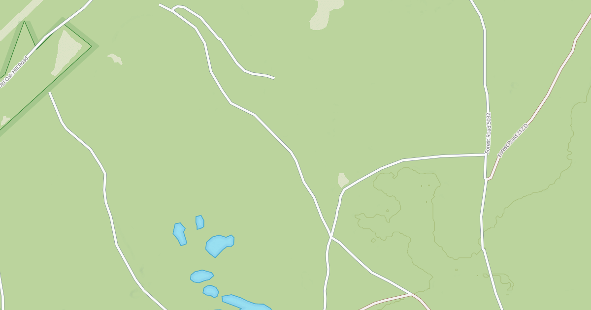 Map preview of USFS Motor Vehicle Use Map Roads {52D1FE54-F9A3-4B5E-B251-62EF649D4D9D}