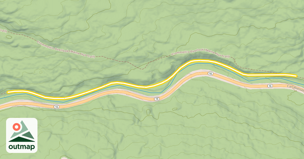 Map of Narrow Gauge Pathway