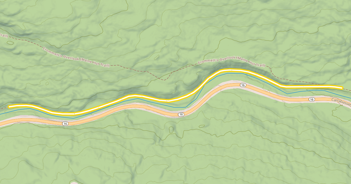 Map preview of Narrow Gauge Pathway