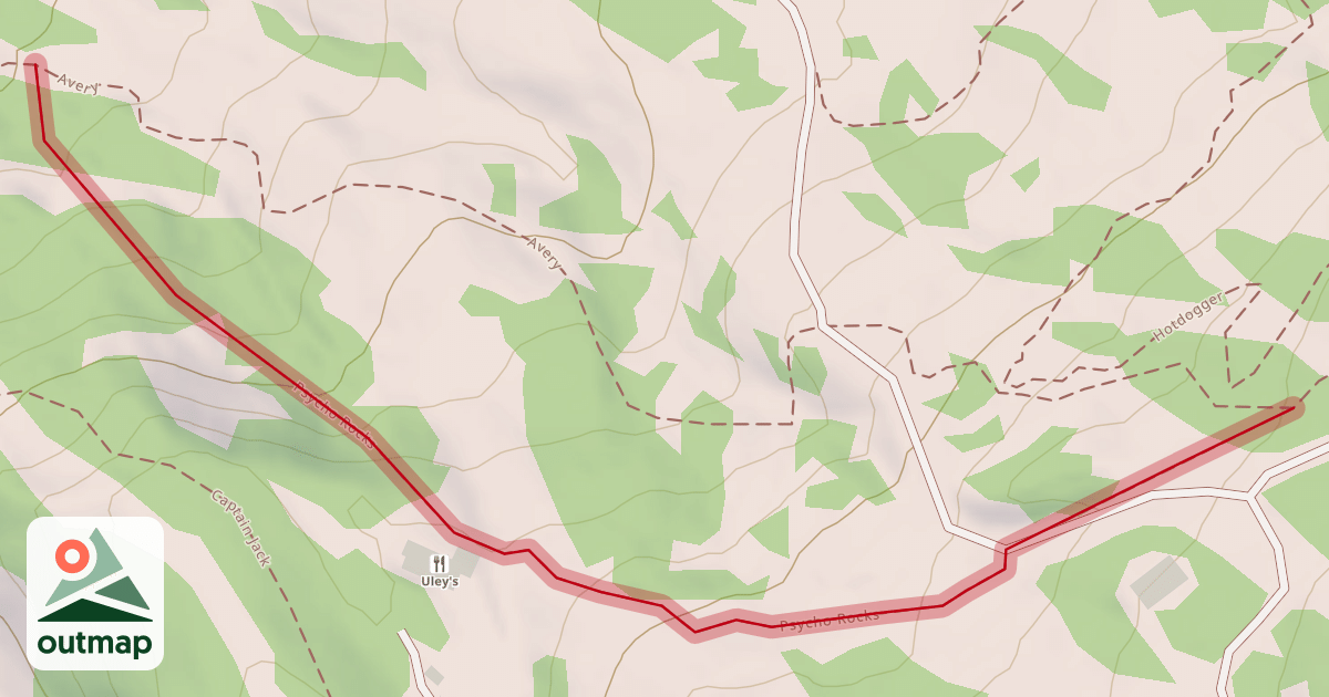Map of Psycho Rocks