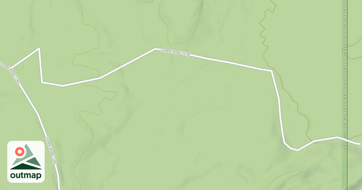 Map of FR 1284