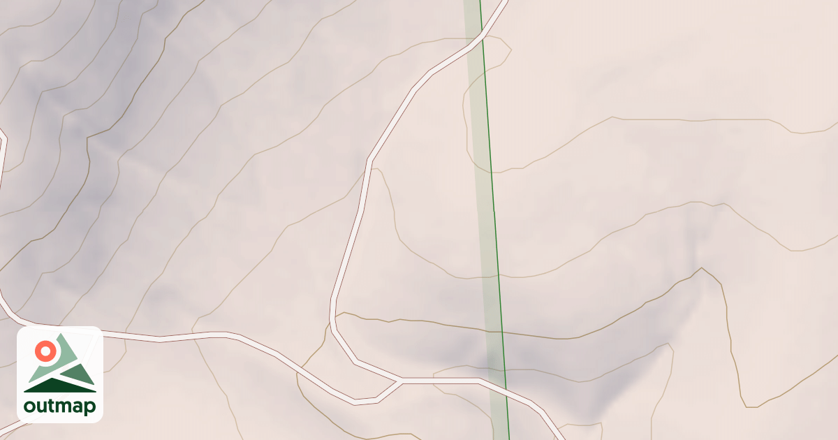 Map of JACK CANYON