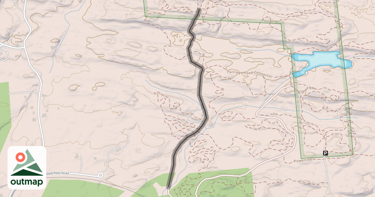 Map of Carriage Trail