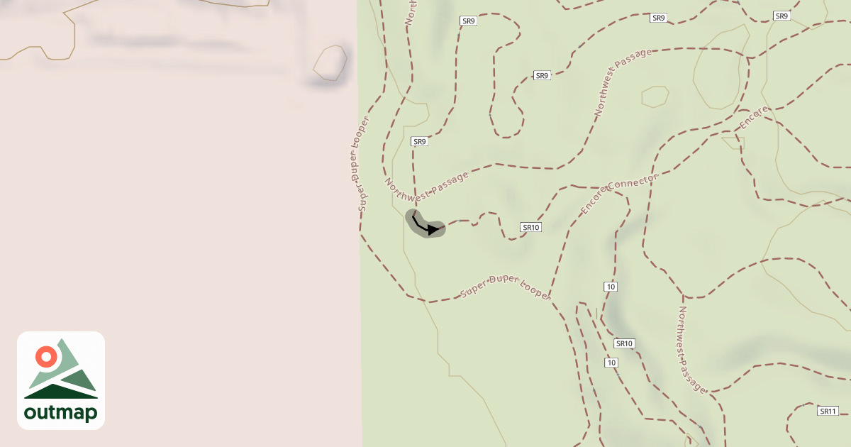 Map of Hard Scrabble - SR 10
