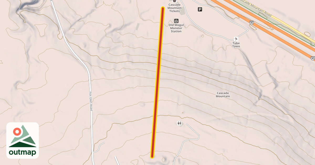 Map of Mountain Top Express