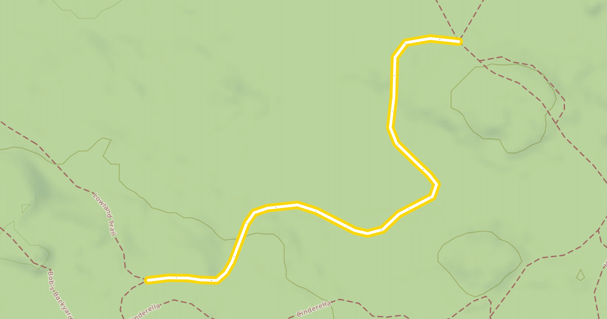 Map preview of Lowland Trail