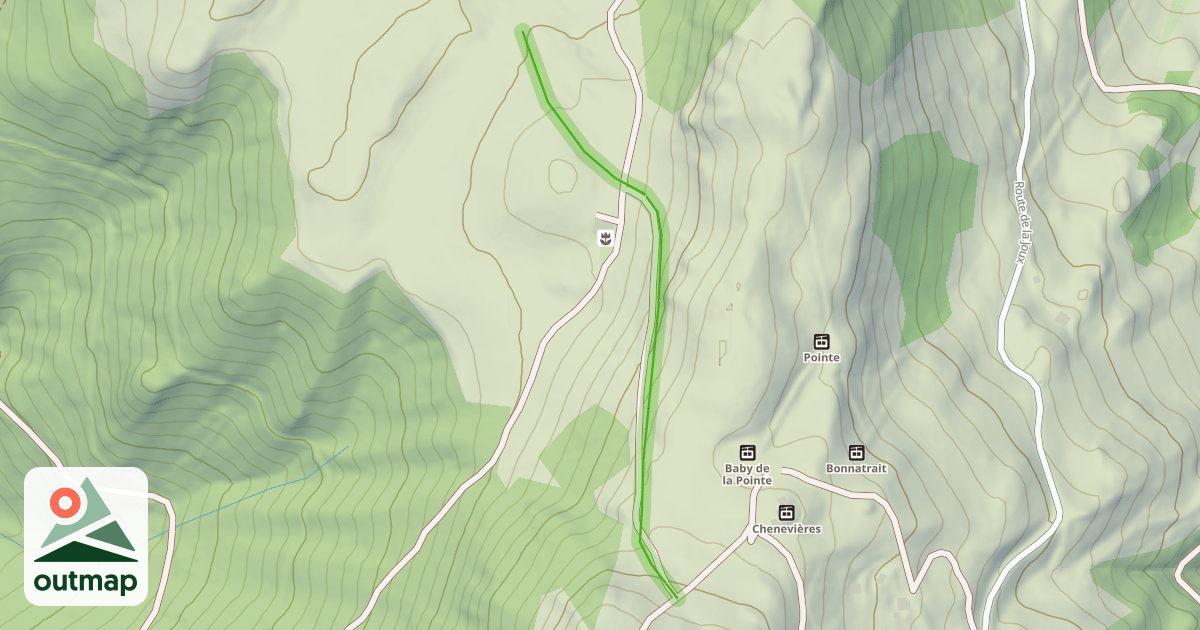 Map of La Léman