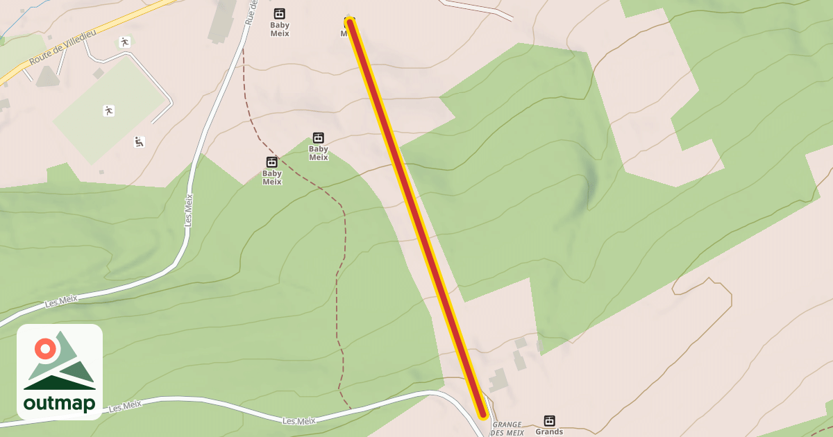 Map of Meix