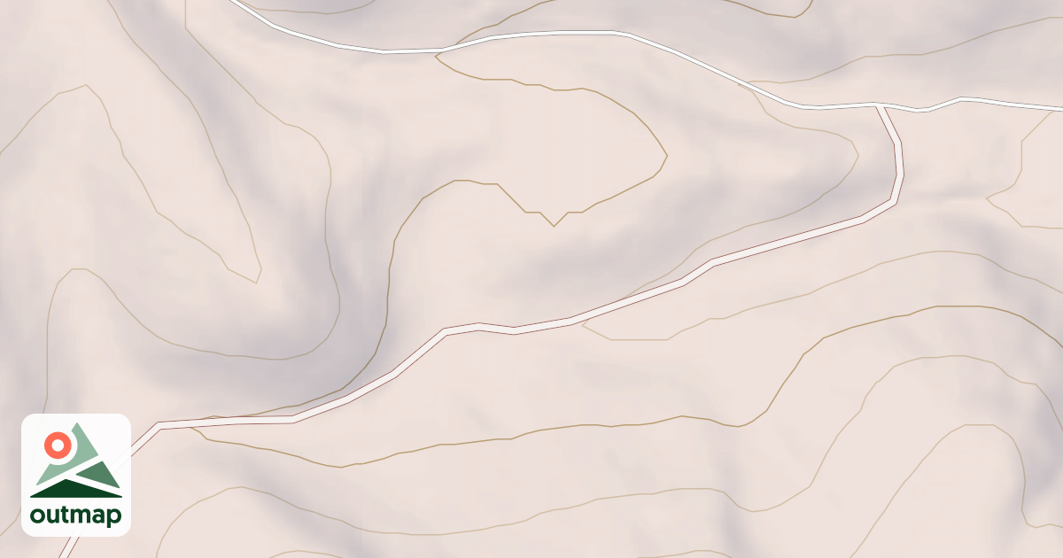 Map of Burnett To Dry Canyon