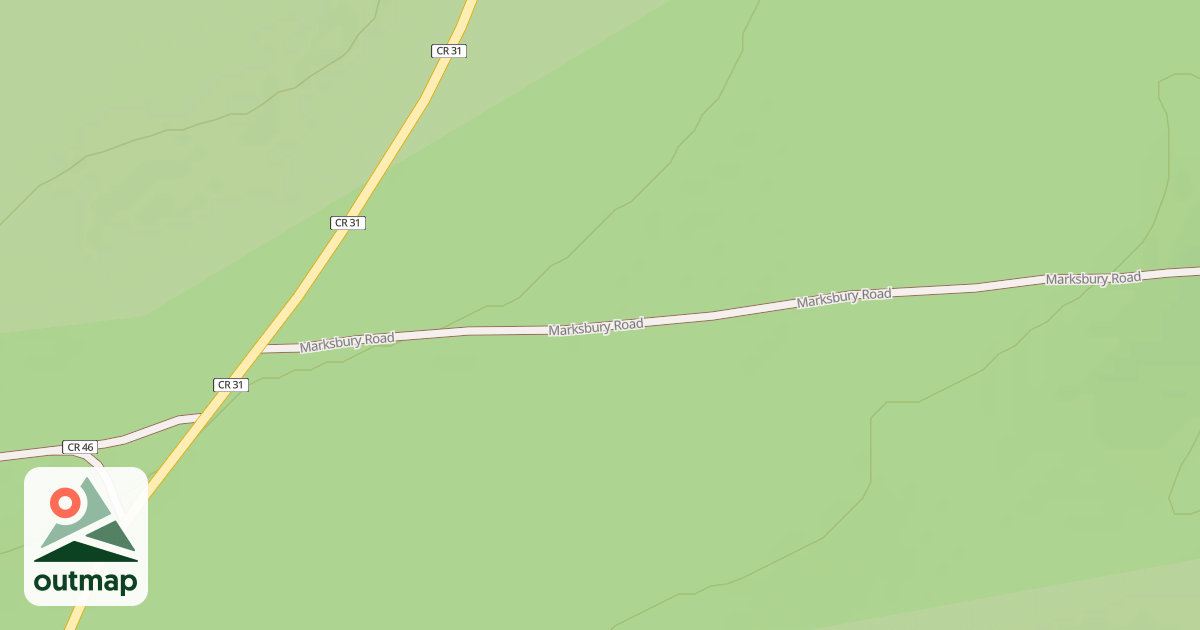 Map of MARKSBURY
